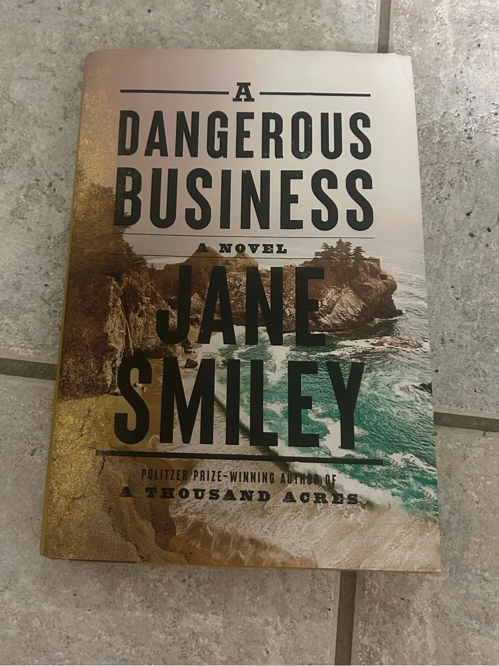 A Dangerous Business by - Hardcover Novel (Green, Black)